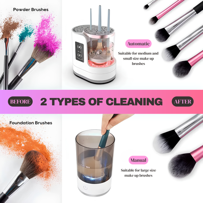 VelvetSpin Brush Cleaner