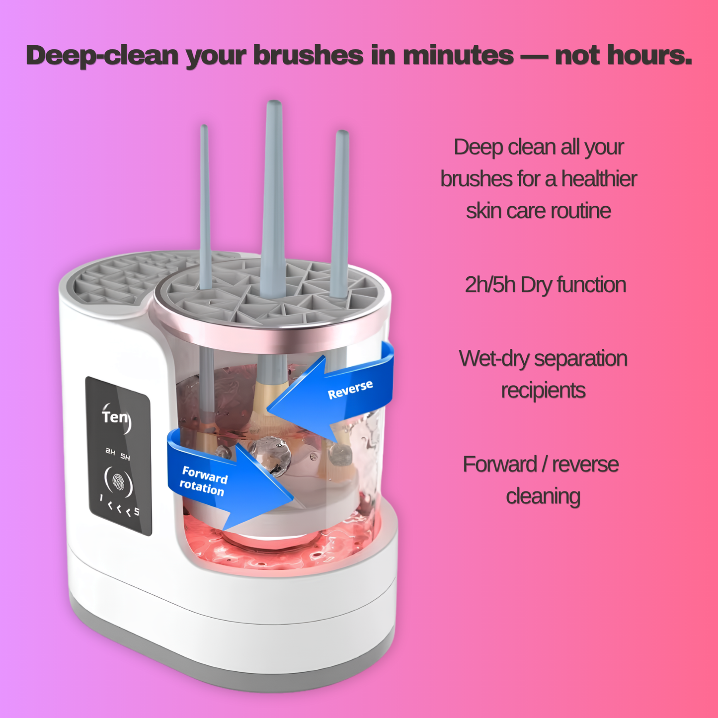 VelvetSpin Brush Cleaner